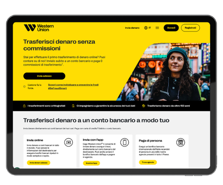 Western Union Tablet