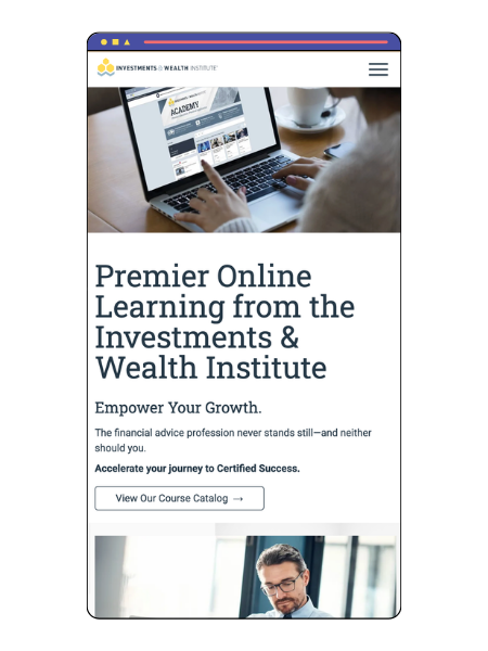 Investments and Wealth Mobile